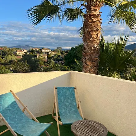 Semesterbostad Porticcio- Duplex Dans Propriete Privee