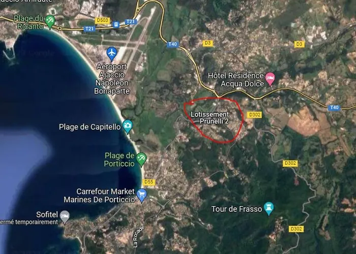 Porticcio- Duplex Dans Propriete Privee Dom wakacyjny Cauro